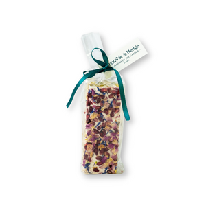 Pomegranate and sour cherry nougat