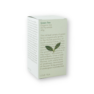 Love Tea Green Tea Pryamids