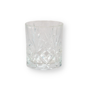 Crystal tumbler glass
