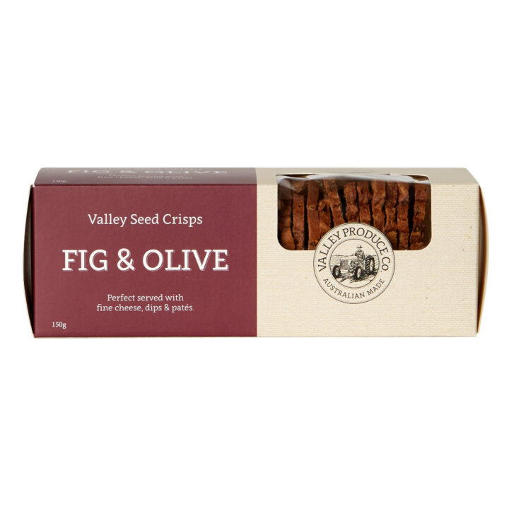 Valley Seed Crisps - Fig & Olive
