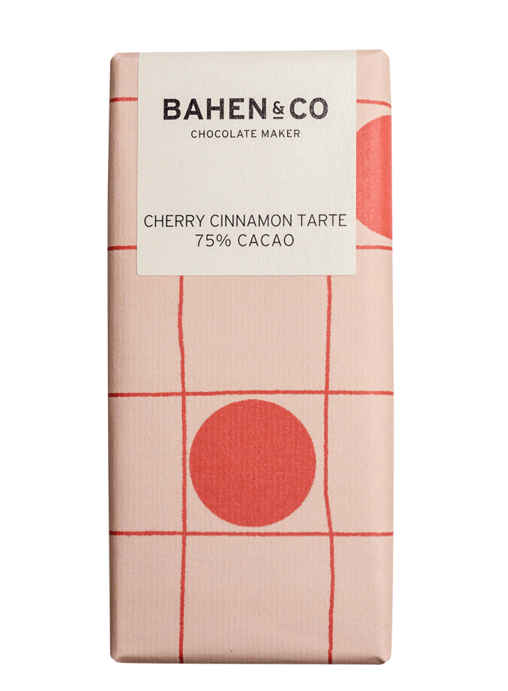 Bahen & Co. Cherry Cinnamon Tarte 75% Cacao Bar (GF)