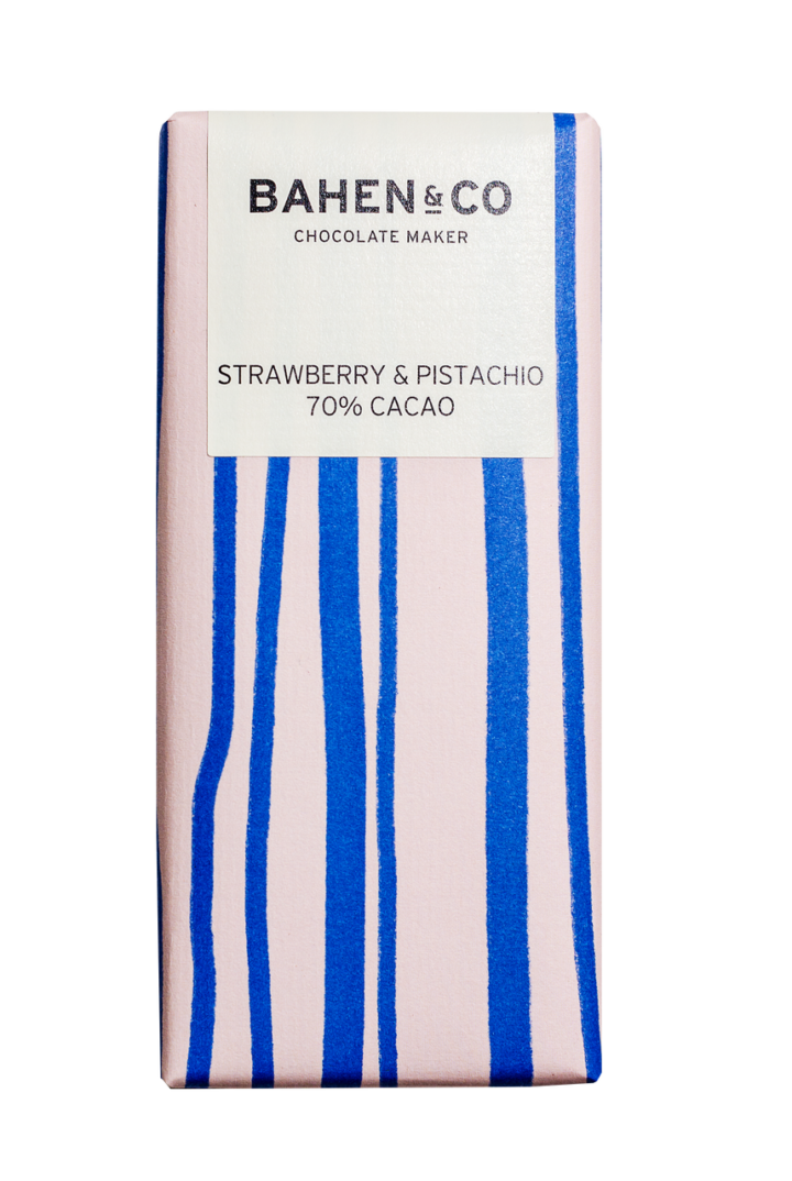 Bahen & Co. Strawberry and Pistachio Bar