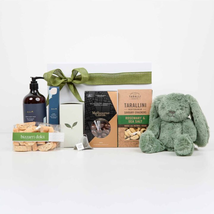 Welcome to the World - Green Teddy