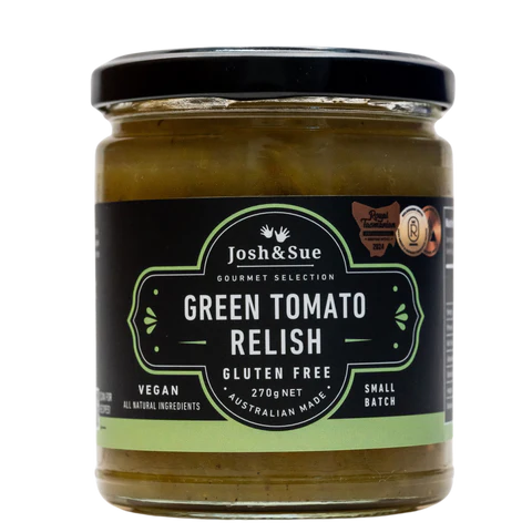 Josh & Sue Green Tomato Relish (GF, V)