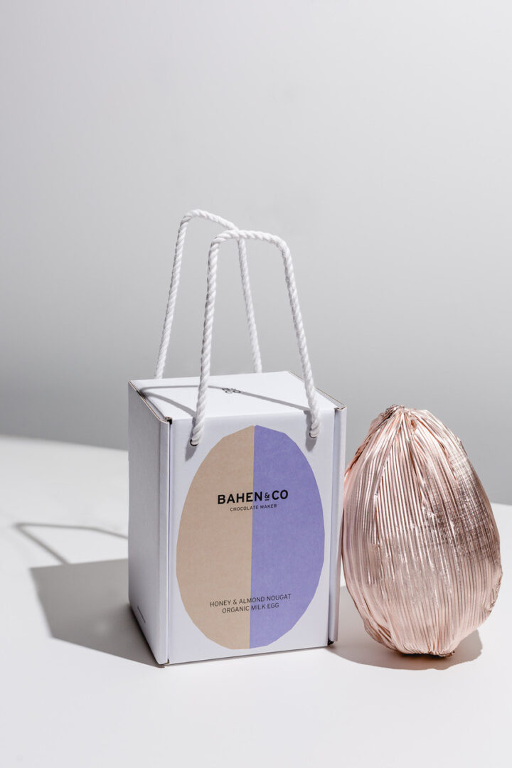 Bahen & Co. Honey & Almond Nougat Milk Chocolate Easter Egg - SOLD OUT FOR 2026