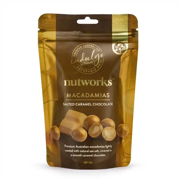 Macadamias Salted Caramel Chocolate 75g