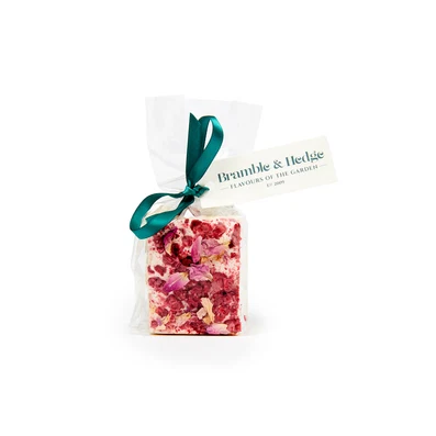 Bramble & Hedge Raspberry Vanilla Bean Nougat 75g